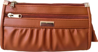 Flikker Casual, Formal, Party, Sports Tan  Clutch