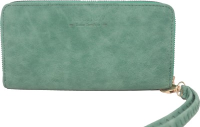 Rhenew Formal, Casual Green  Clutch