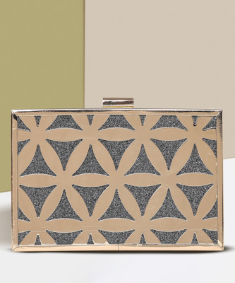 Caprese Party Silver  Clutch