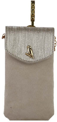 EMMStylife Casual Beige  Clutch