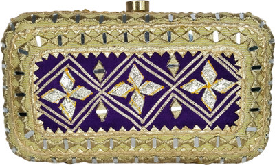 tanvir designer shop Party, Casual Purple  Clutch