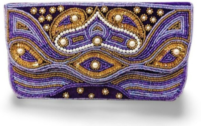 Zari and Fashion Party, Casual, Formal Purple  Clutch