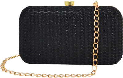 Fandu collection Party Black  Clutch