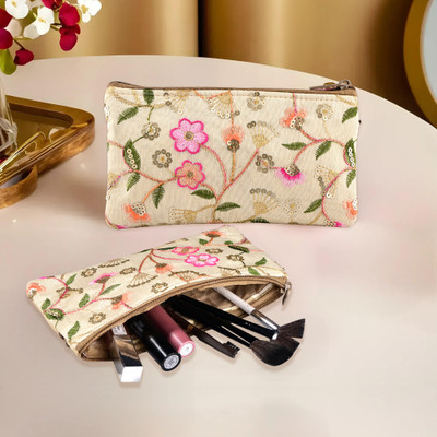 KUBER INDUSTRIES Casual Yellow  Clutch(Pack of: 2)