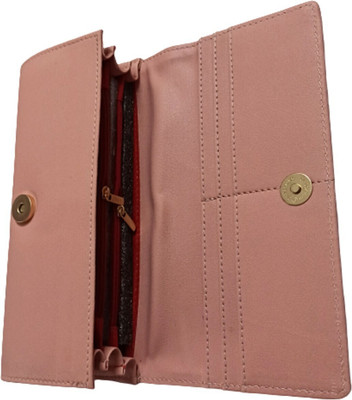 BABERWAL ENTERPRISES Casual, Formal, Party Peach  Clutch