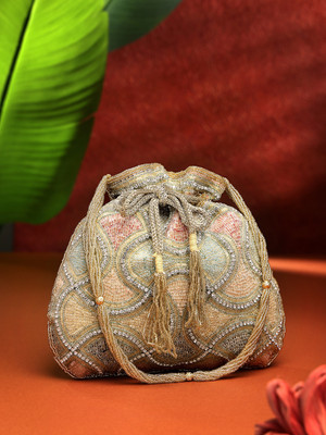 Anekaant Party Multicolor  Clutch