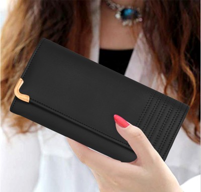 nohu Casual Black  Clutch