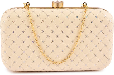 Fandu collection Party Cream  Clutch