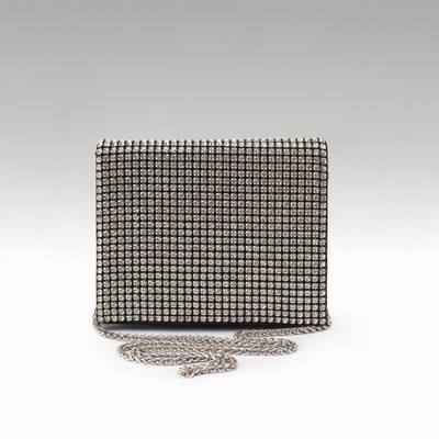 LINO PERROS Party Silver  Clutch