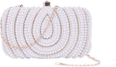 Swisni Casual White  Clutch