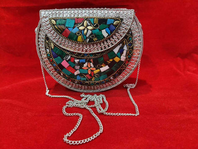 Phalodi Creation Casual Multicolor  Clutch