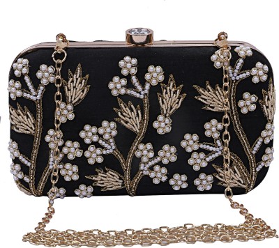 KUBER INDUSTRIES Party Black  Clutch