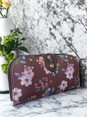 AARFA ENTERPRISES Casual Maroon  Clutch