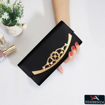 YESSBENZA Casual, Party, Formal, Sports Black  Clutch