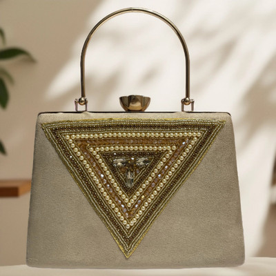 Bella Moda Party Cream  Clutch