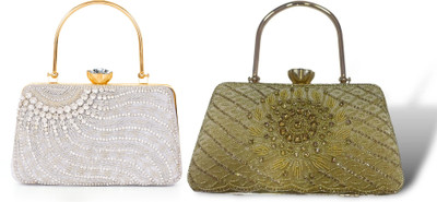 Seamount Party Silver, Gold  Clutch(Pack of: 2)
