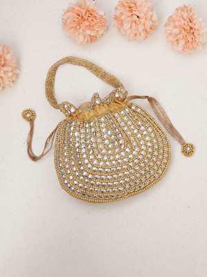 ANOUK Party Gold  Clutch