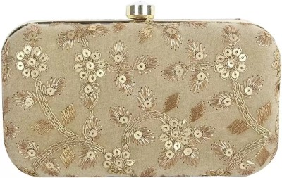 BBY2YNG Casual, Party Gold  Clutch