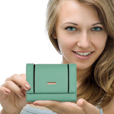 Shinyhorn Casual, Formal, Party, Sports Light Green  Clutch