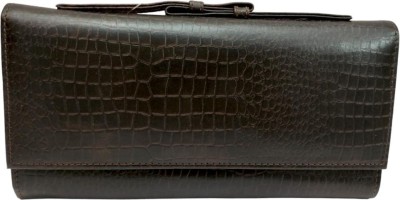 Em Zee Formal Brown  Clutch