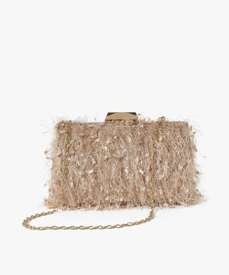 Haute Sauce Party Gold  Clutch