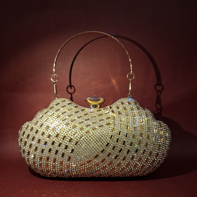 SB Creations Party Gold  Clutch