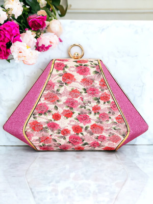 Tooba Handicraft Party Multicolor  Clutch