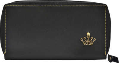 Vorak Ahimsa Casual Black  Clutch(Pack of: 6)