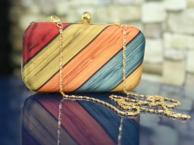 Candour Party Multicolor  Clutch