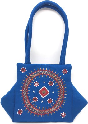 SriShopify Handicrafts Women Blue Hand-held Bag