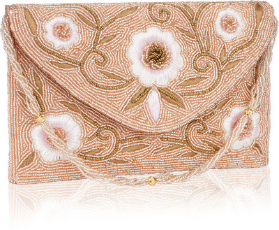 Misha Casual, Party, Formal Beige  Clutch