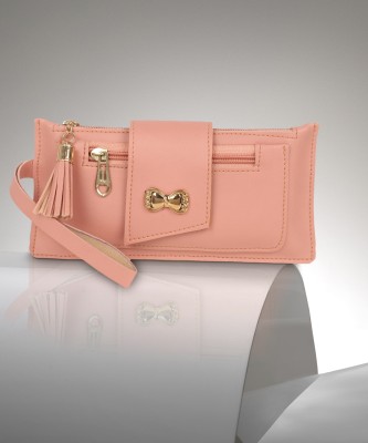 WILDAUK Party, Formal, Casual Pink  Clutch