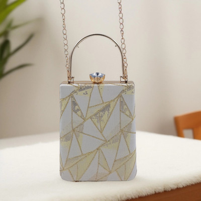 Bella Moda Party, Casual Gold  Clutch