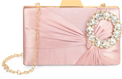 Misha Casual Pink  Clutch