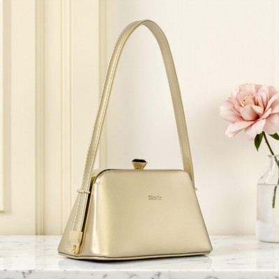 Exotic Premium Party Gold  Clutch