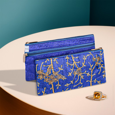 HOMESTIC Casual Blue  Clutch