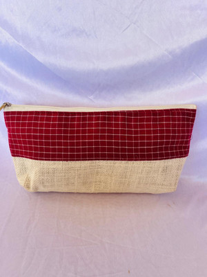 Kunbi Casual Red, Beige  Clutch
