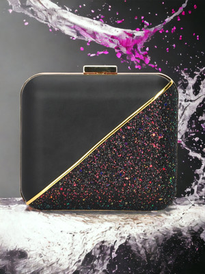 D'vine Luxe Party Multicolor  Clutch