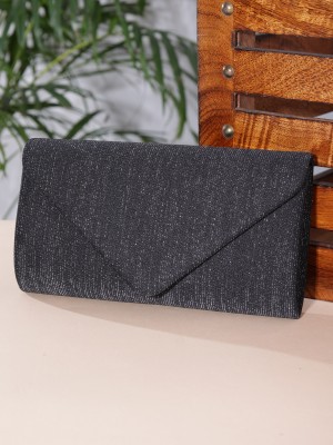 ZEVORA Party, Formal, Casual Black  Clutch