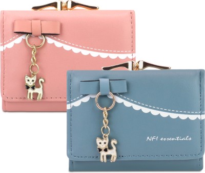 NFI essentials Casual Pink, Blue  Clutch