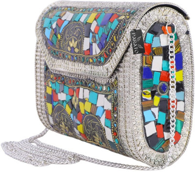Airex Party Silver  Clutch