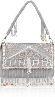 nicoberry Party Silver  Clutch