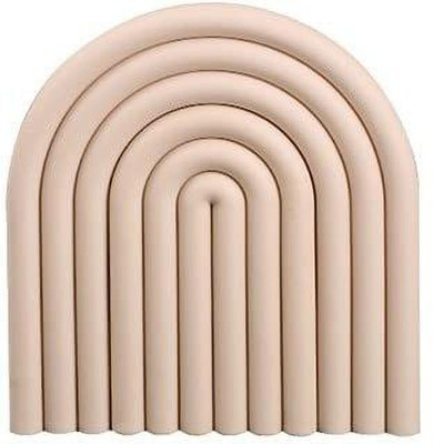 HomeCloud Rectangle Reversible Rubber Coaster Set(Pack of 2)