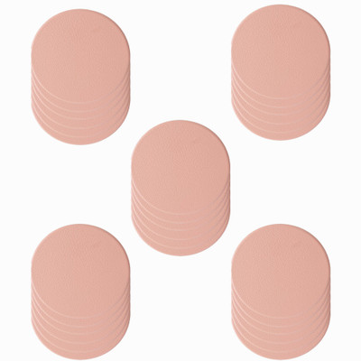 KUBER INDUSTRIES Round Reversible Acrylic Coaster Set(Pack of 30)
