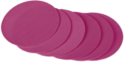 Paperi Round Reversible Nylon Coaster Set(Pack of 6)