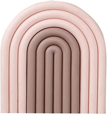 HomeCloud Rectangle Reversible Rubber Coaster Set(Pack of 2)