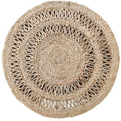 MUKHERJEE HANDICRAFTS: TRANSFORMATION OFLIFE........ Round Reversible Jute Coaster(Pack of 1)