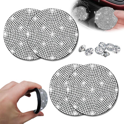 HASTHIP Round PVC Coaster Set(Pack of 4)