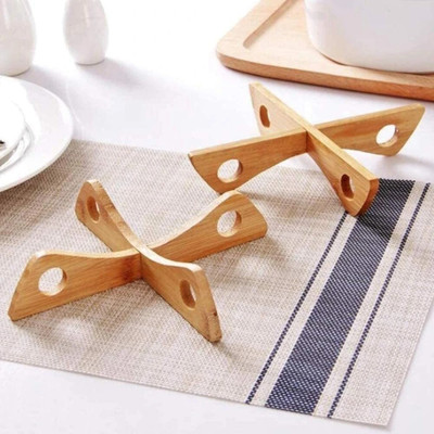 Right Choice Rectangle Wood Coaster(Pack of 1)