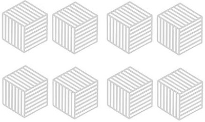 ShilpSukh Hexagon Reversible PVC Coaster Set(Pack of 8)